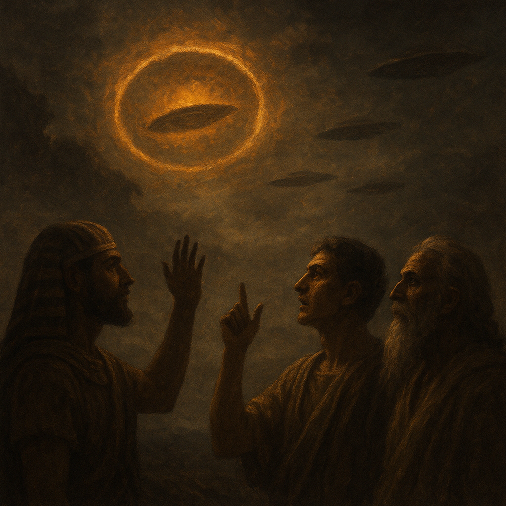 Ancient UFO Sightings Before Modern Technology