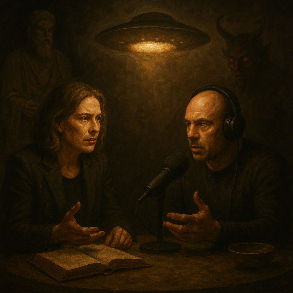 Are UFOs Demons? What Diana Pasulka Told Joe Rogan